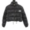 MIU MI* 23FW plaid bread short down jacket