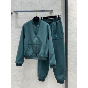 Louis Vuitto* Monogram Jacquard Patchwork Tracksuit