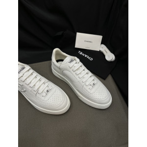 Chan*l Air Force 1 Low White Sneakers