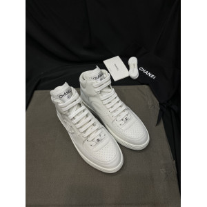 Chan*l Air Force 1 Low White Sneakers