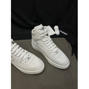 Chan*l Air Force 1 Low White Sneakers