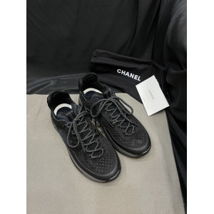 Chan*l 23c Black Warrior Sneakers