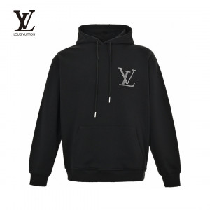 Louis Vuitto* 23FW Embellished Alphabet Hoodie