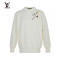  Louis Vuitto* 23FW Multielement Embroidered Knit Sweater