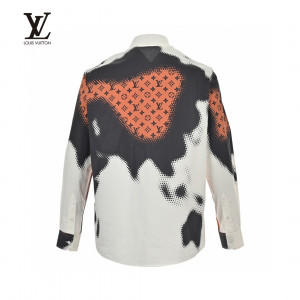 Louis Vuitto* 23FW Pixel Printed Shirt