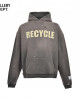 Gallery D*pt 23Fw Eco-Recycled Letter Painted Hooded Sweatshirt