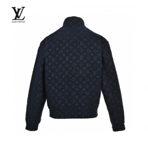 Louis Vuitto* Wool Jacquard Monogram Jacket