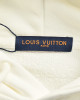 Louis Vuitto* 23Fw Blurred Lettering Hooded Sweatshirt