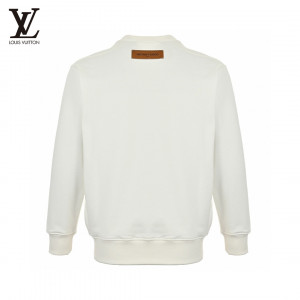 Louis Vuitto* 23Fw Curved Letter Crew Neck Sweatshirt