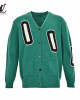 Louis Vuitto 23Fw Green Sweater Cardigan